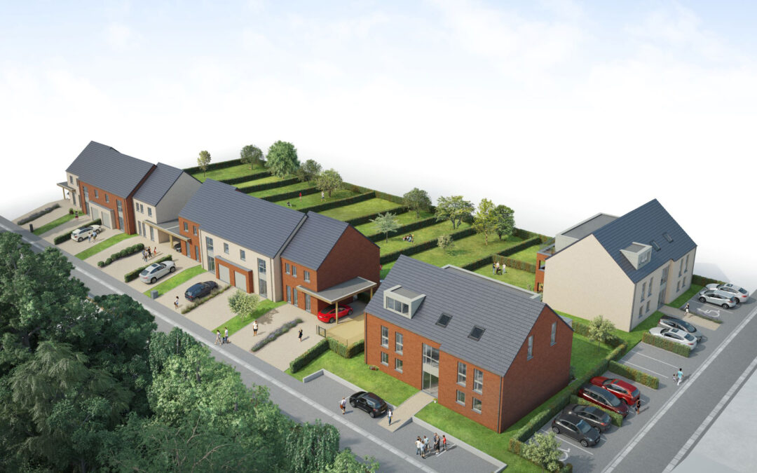 8 maisons et 10 appartements à Chièvres