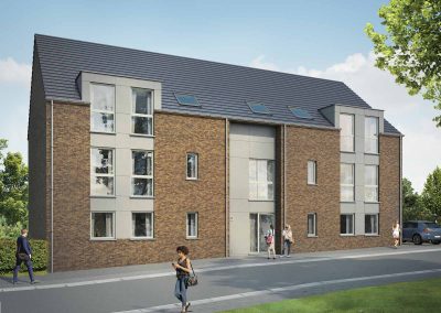 6 appartements à Frameries